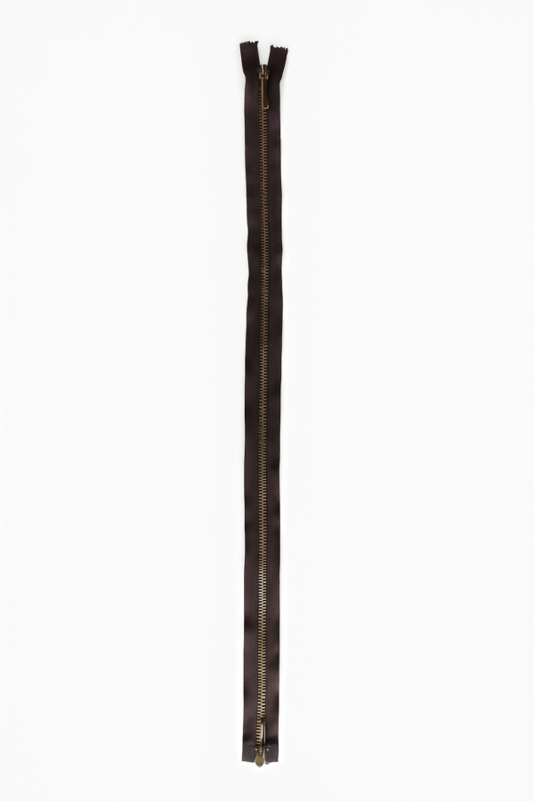 Riri M8 Two-Way Open Ended Zip – Chocolate Brown (71cm / 28")