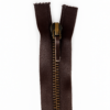 Riri M8 Two-Way Open Ended Zip – Chocolate Brown (71cm / 28")