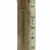#5 YKK Open Ended Aluminium Metal Teeth Zip – Beige (91cm / 36")